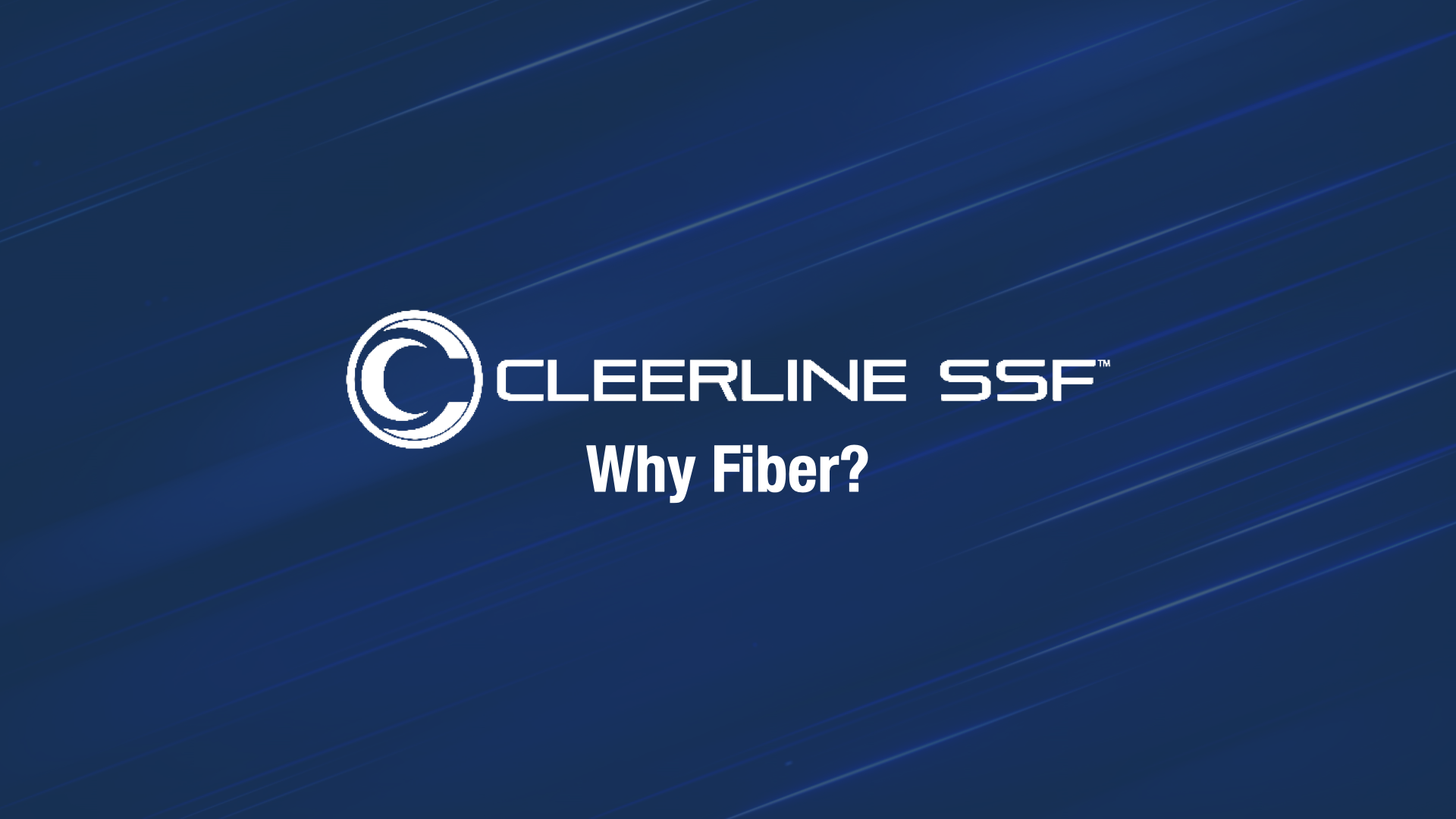 Module 2 - Why Fiber?